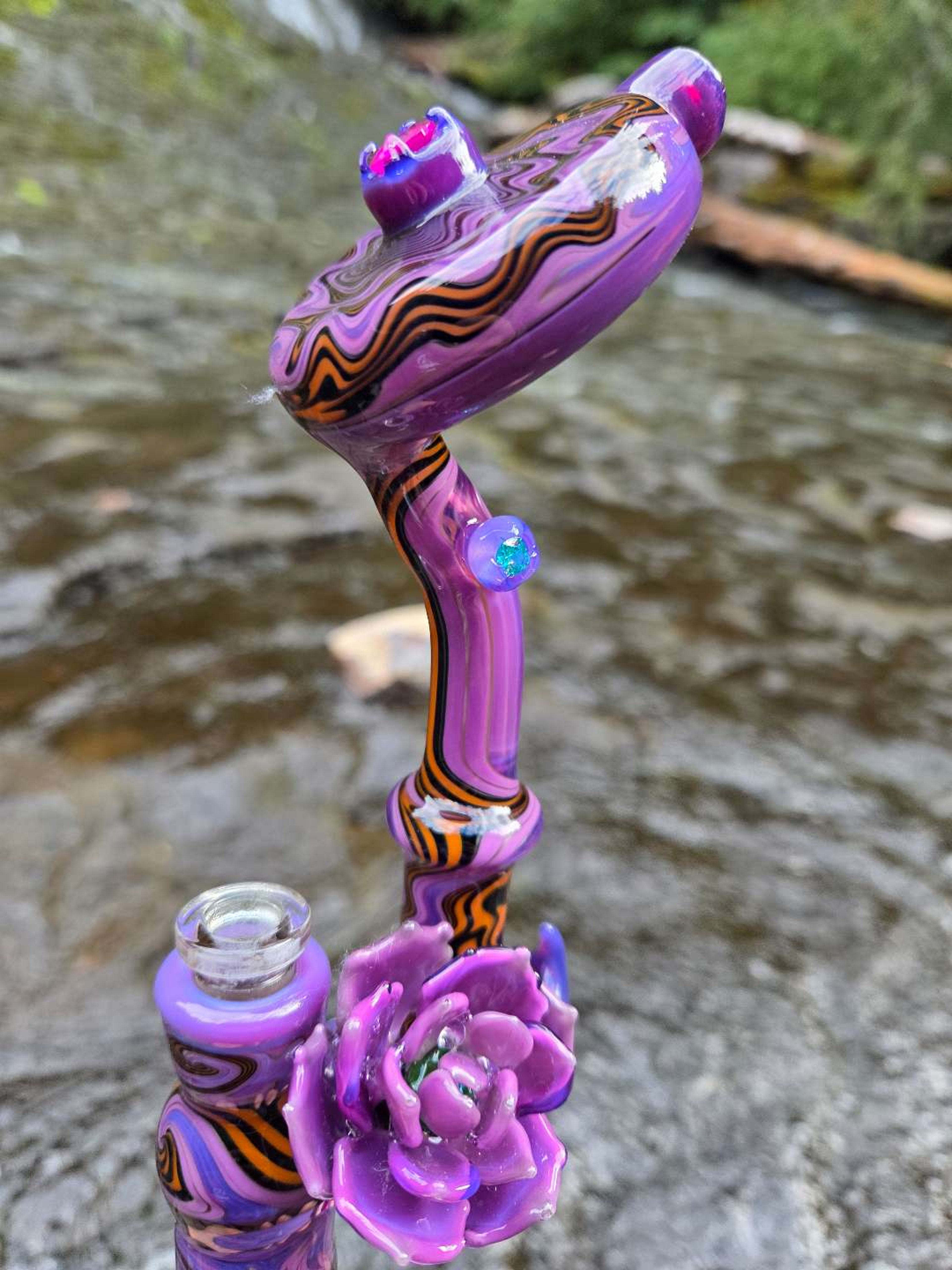 Halloween floral heady bub (rig) image 0