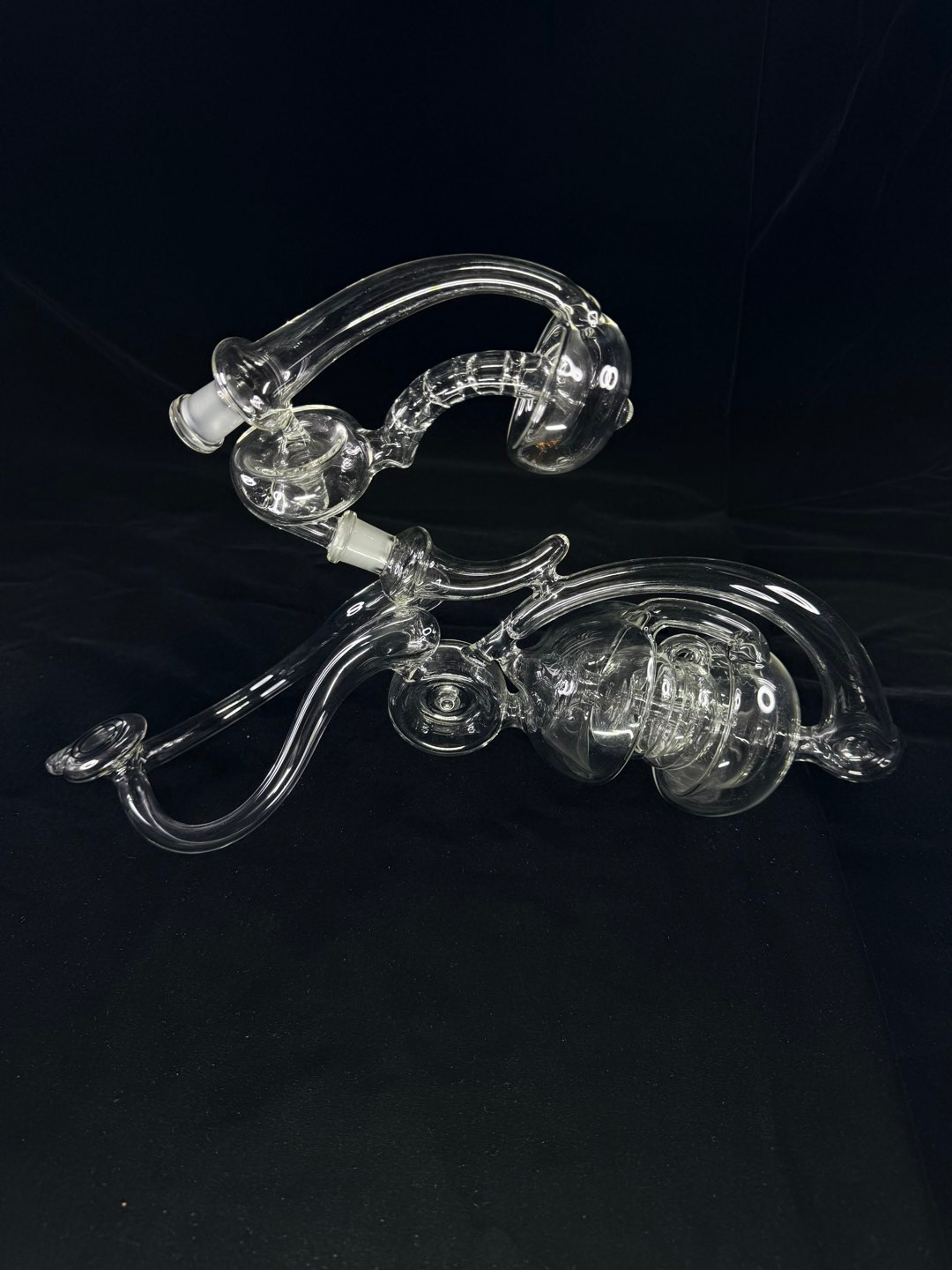 Preview pic of 2007 Micah Evan’s Yo-Yo Perc 2-Piece Set (MINT/NEVER USED) Includes Matching Secondary Perc/Ash Catcher - Historic CHAMPS Vegas Debut