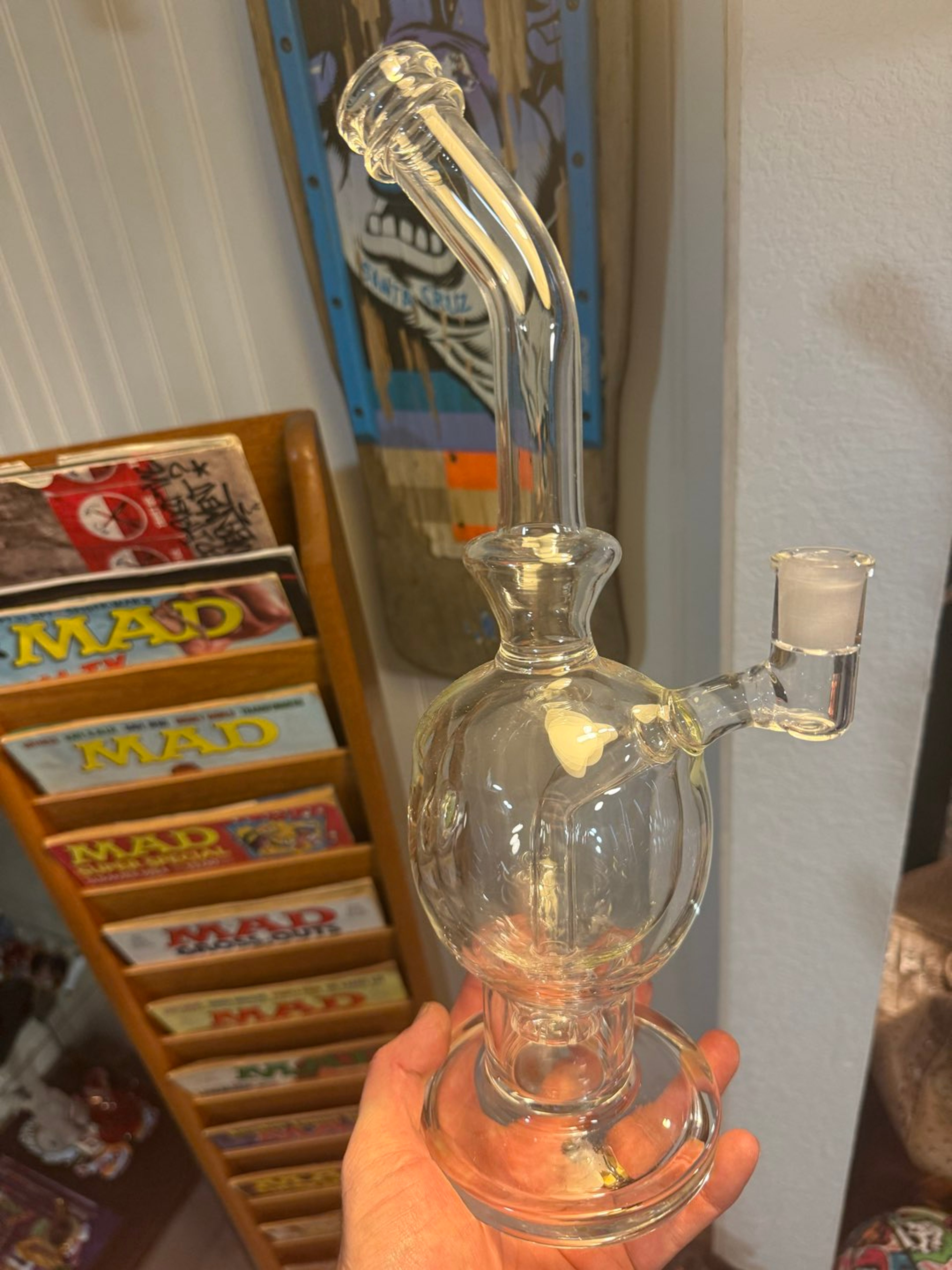 12” ball rig thick glass image 0