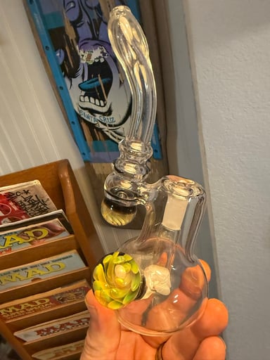 Preview pic of Dewar 10mm bubbler style rig