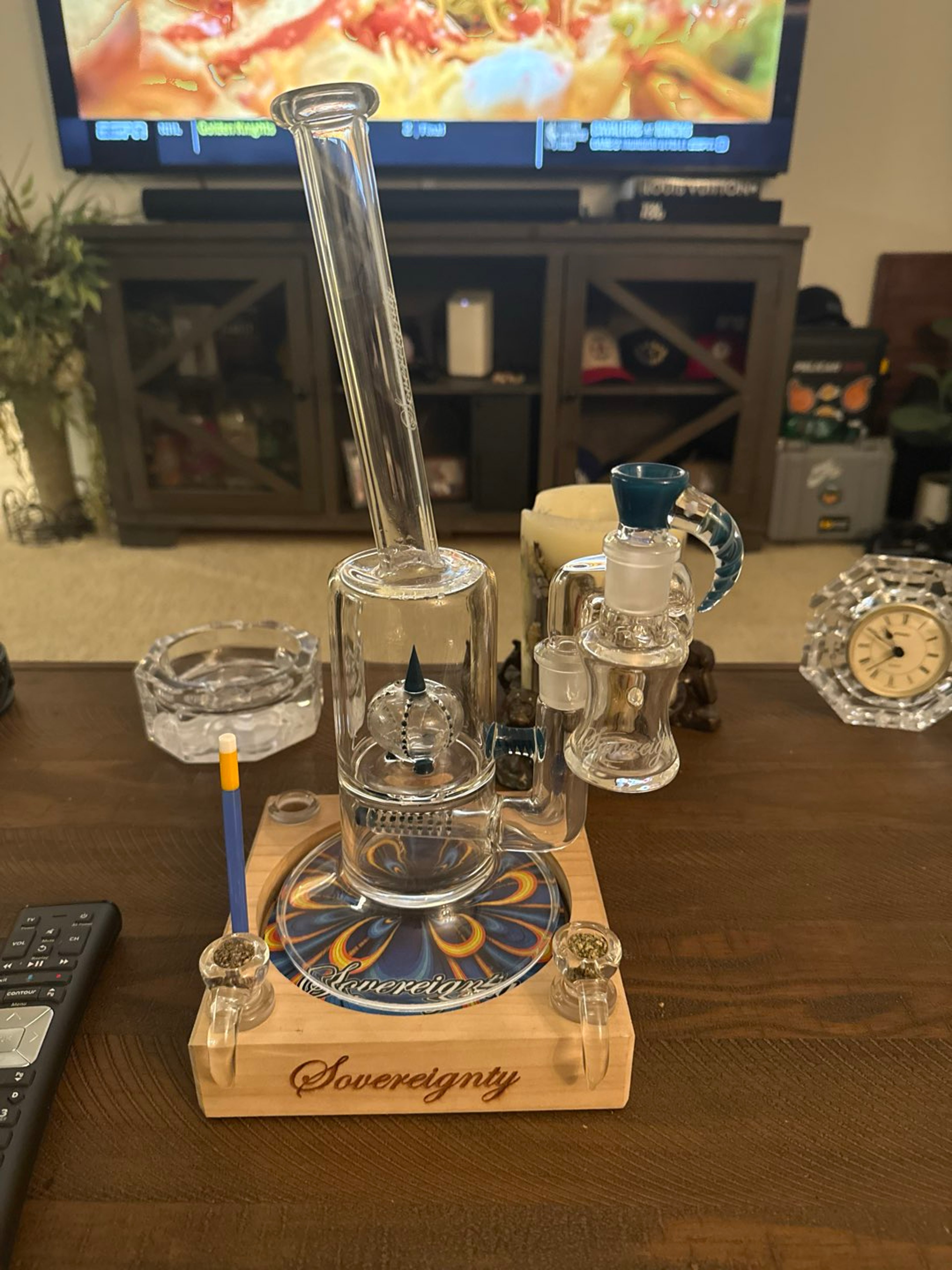Sov glass dual perc Stimp Benty image 0
