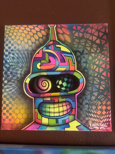 Preview pic of Bender canvas  original