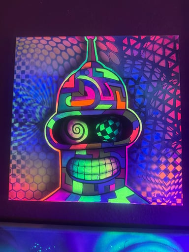 Preview pic of Original 12x12” bender canvas