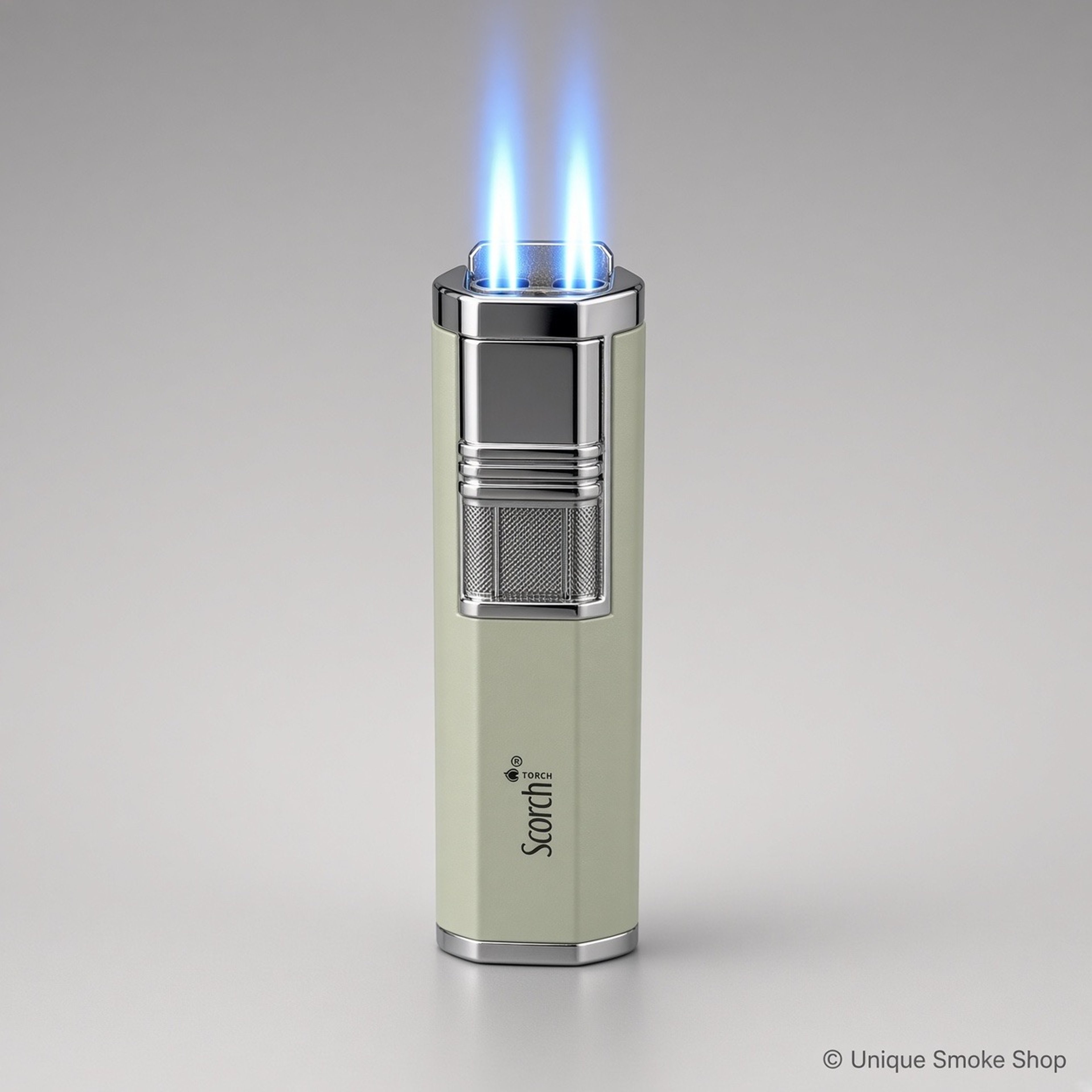 Preview pic of Scorch Torch 61706 – Mint Green Dual Flame Lighter