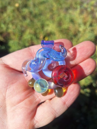 Preview pic of Abstrakt pendy 2 by TrippyMeatStudios/MeatbalL Glass