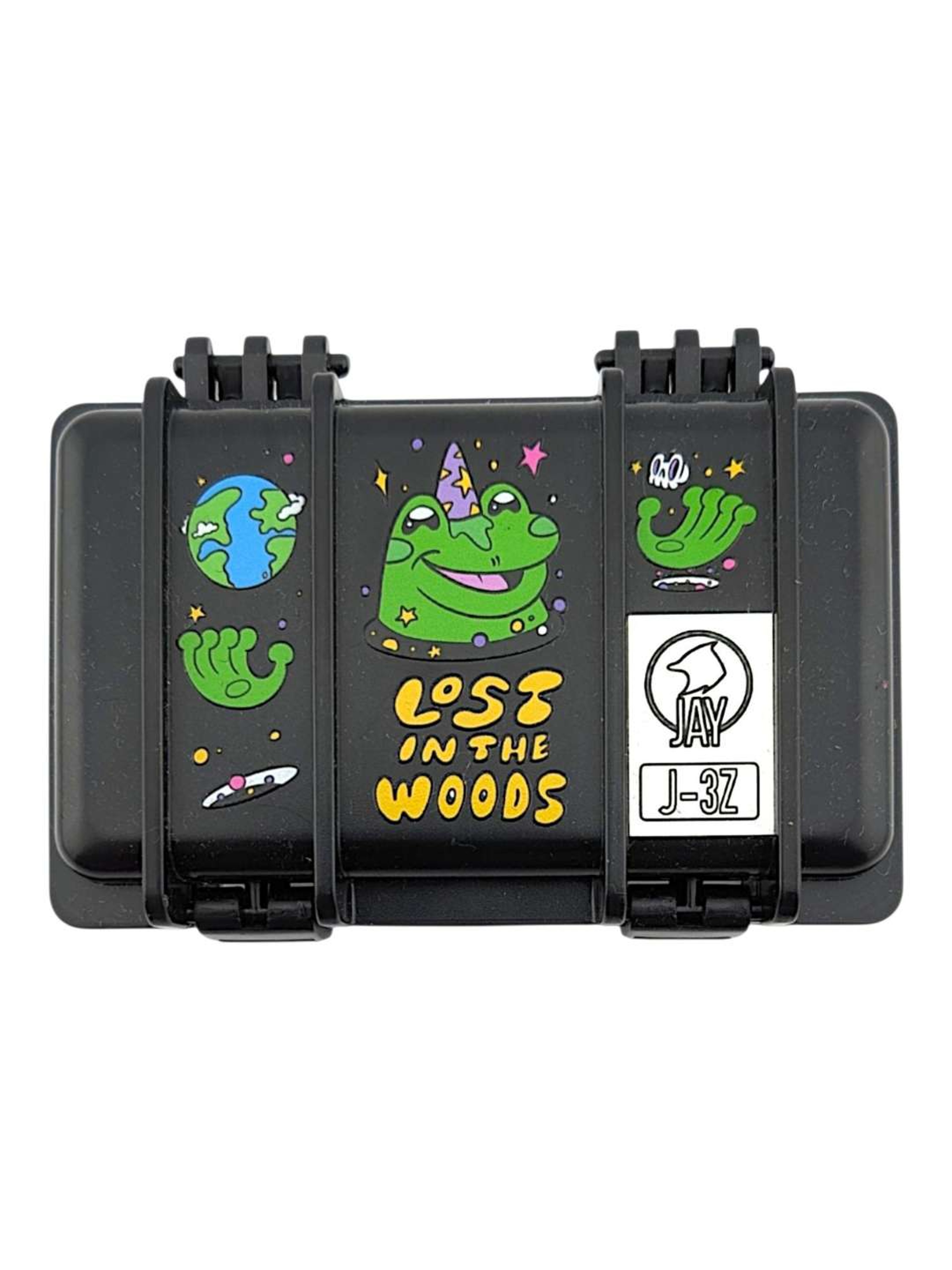 Preview pic of Skully Vibes x Jay Cases "Lost in the Woods" Case - Black