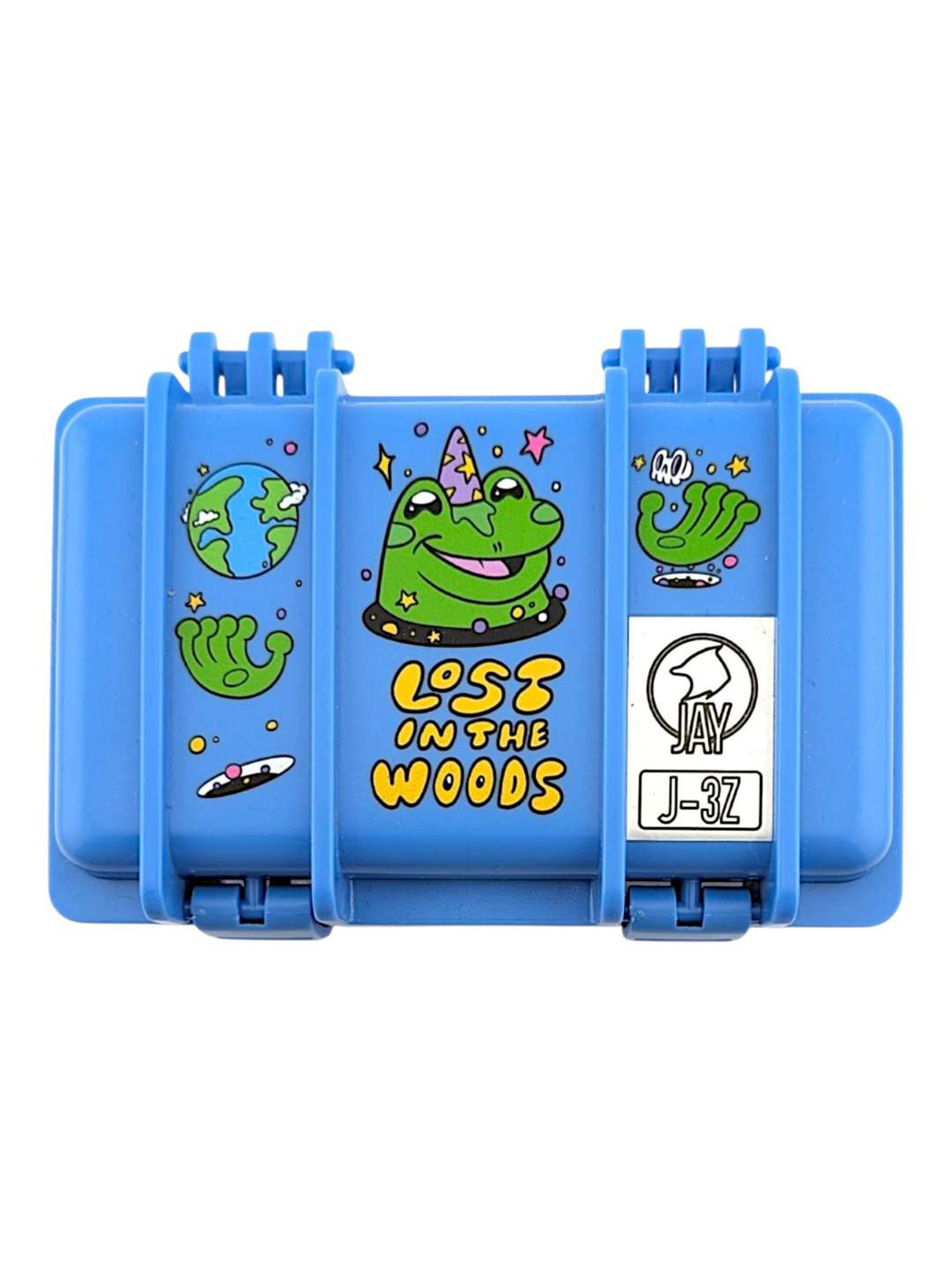 Preview pic of Skully Vibes x Jay Cases "Lost in the Woods" Case - Polar Blue