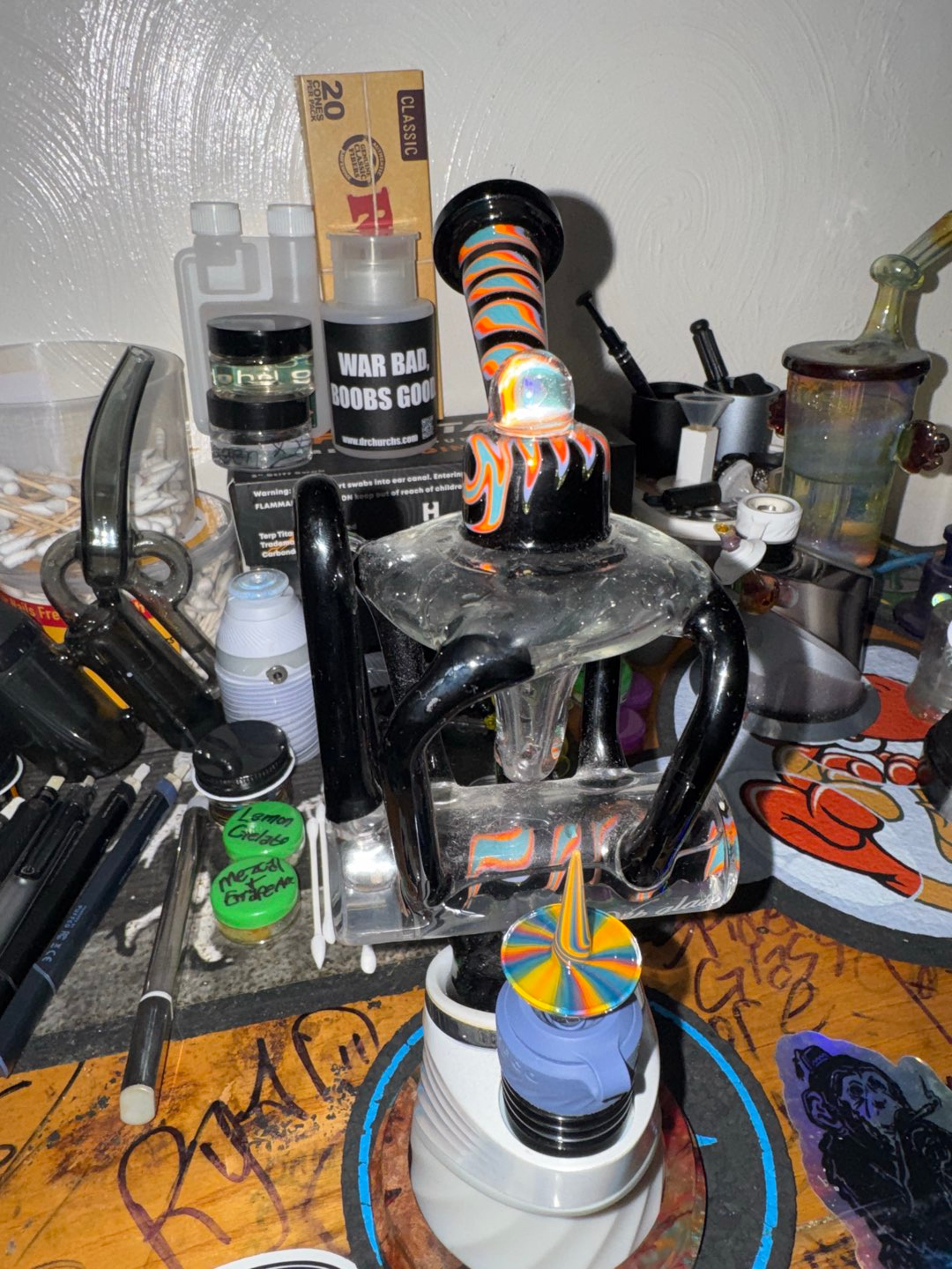 Preview pic of VIP glass quad uptake
