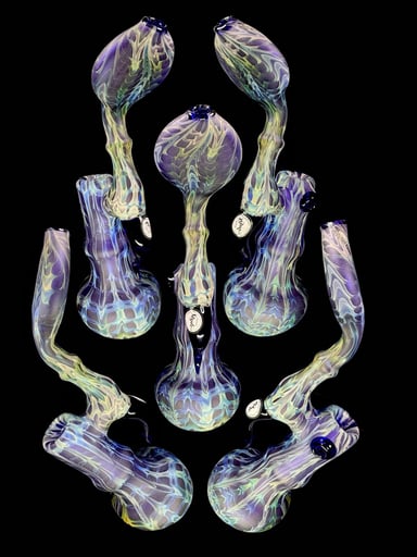 Preview pic of 2007 BRAND NEW Deadstock “Styles” Internal Inferno Sherlock Bubbler – 10” Mint/Unused