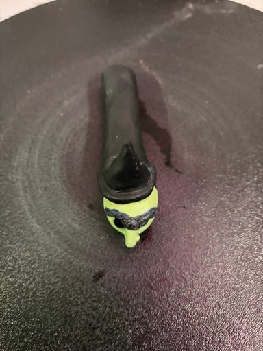 Preview pic of Witch Pipe, Handmade Ceramic