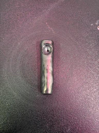 Preview pic of Metallic Ceramic Pipe, Handmade