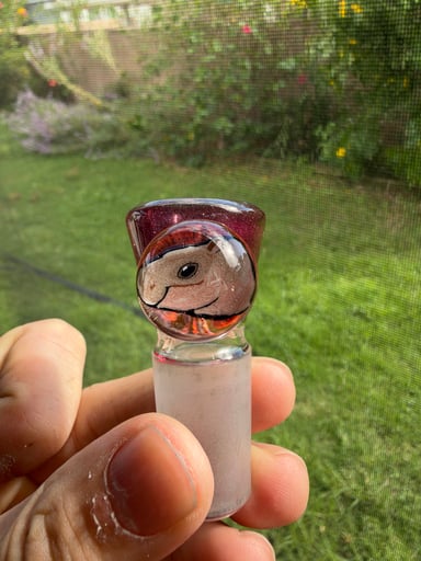 Preview pic of SleepyZ Hippopotamus Mille Red Sparkle Slide