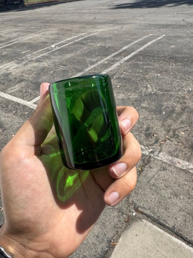 Preview pic of Emerald Proxy Core Cup Dunegrass Glass