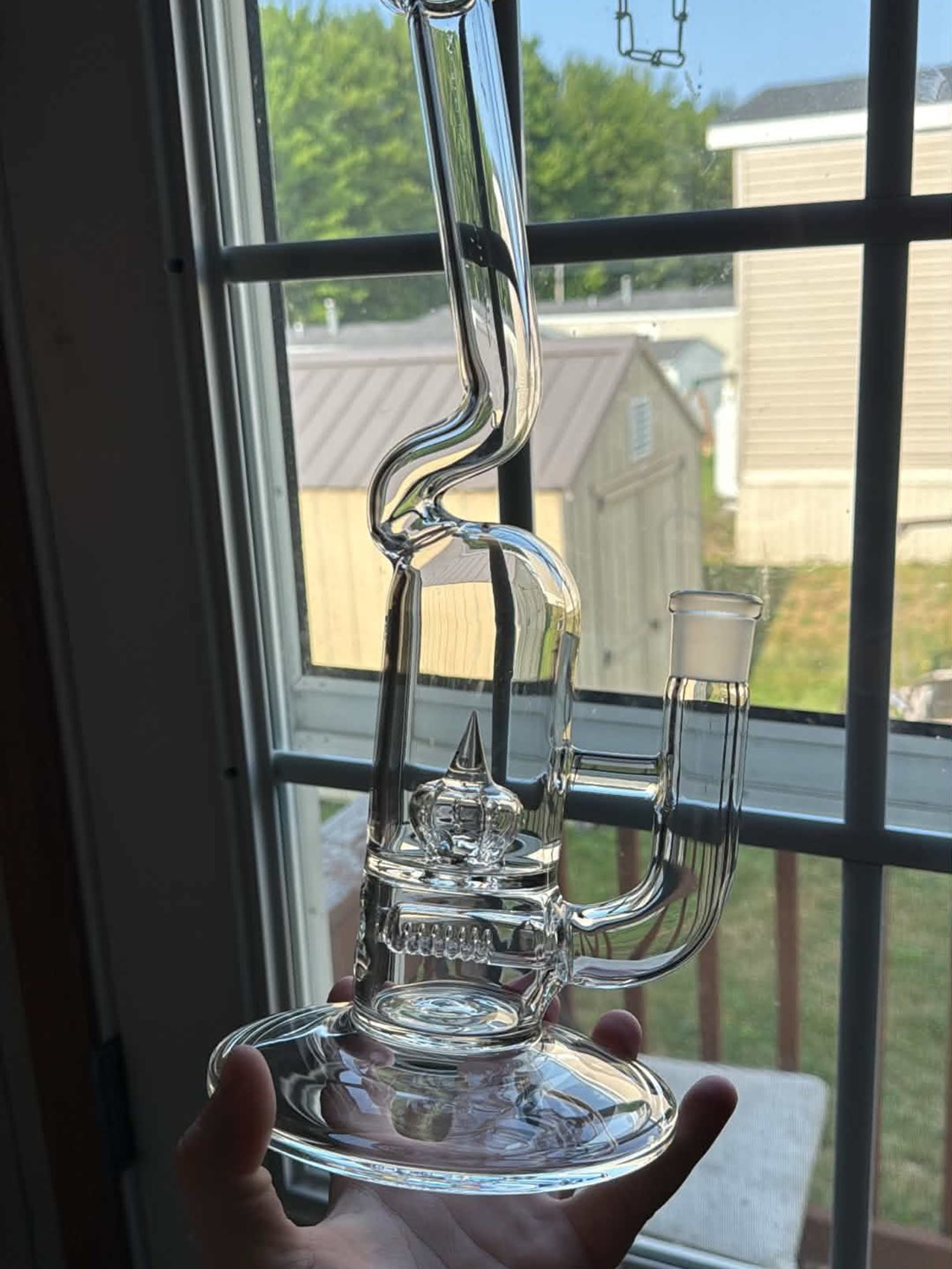 New School glass dual perc image 0