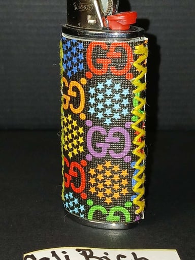 Preview pic of Faux Gucci Lighter Case Signed By Waka Flacca