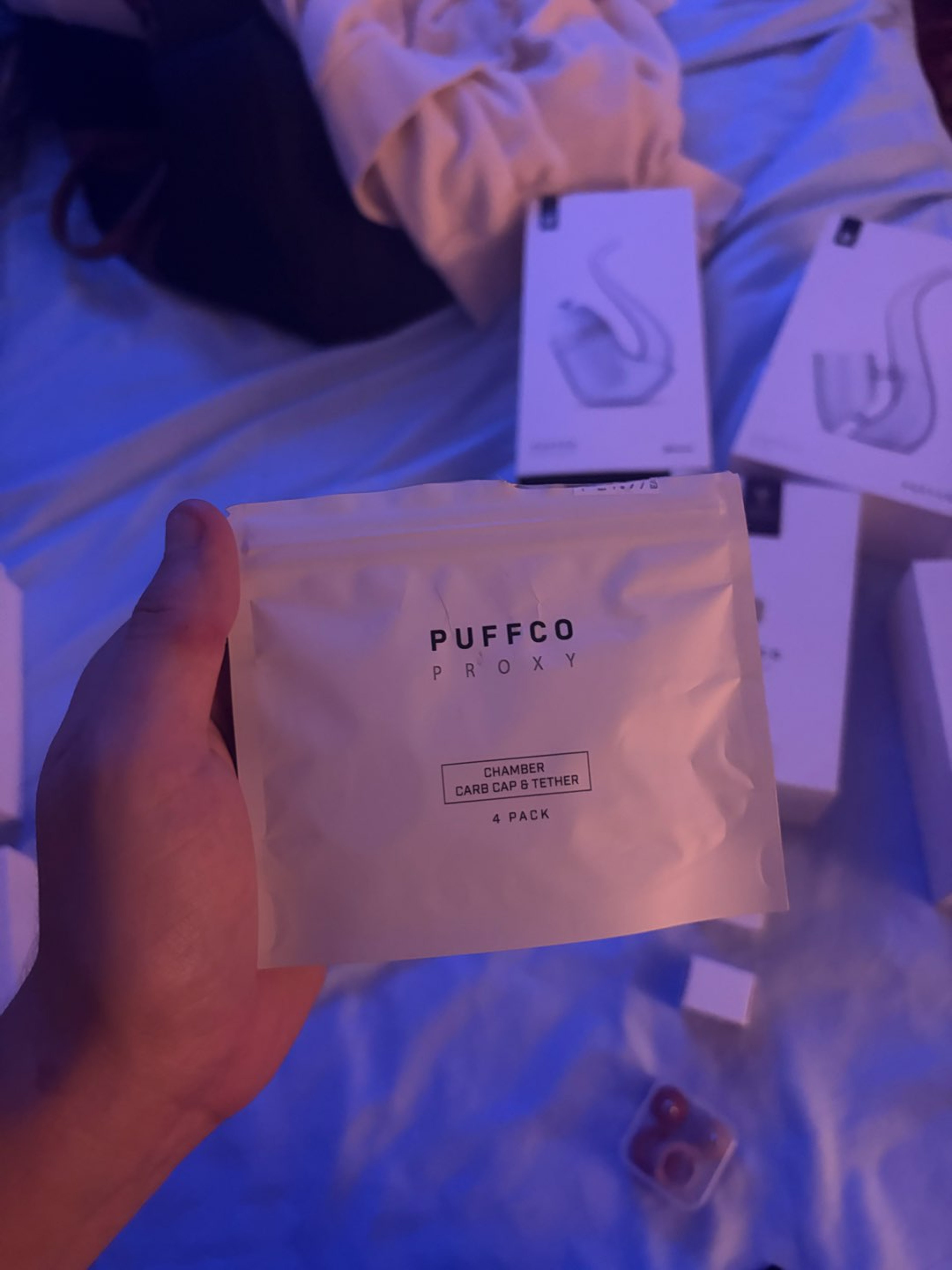 Preview pic of Puffco proxy V1 joycap replacement (2 pack)