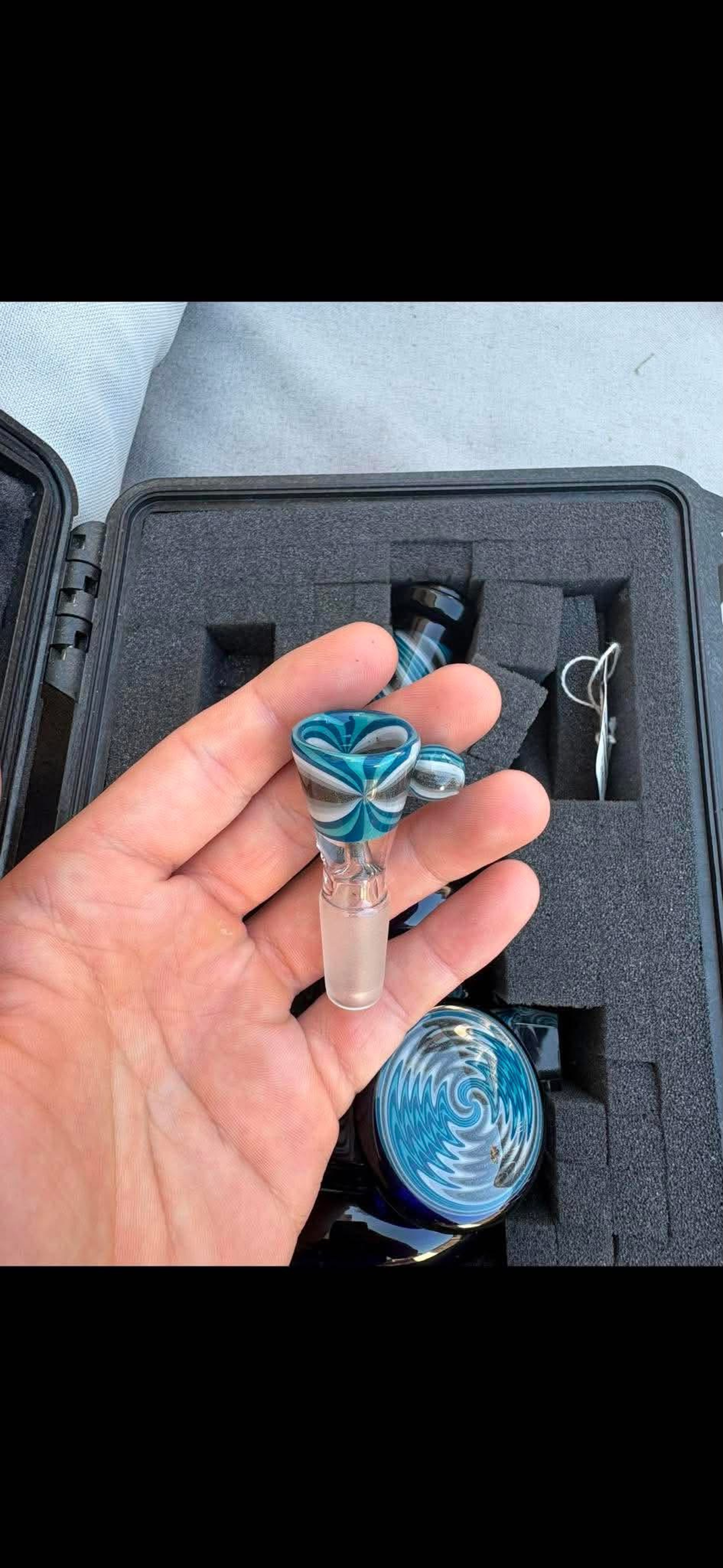 Preview pic of Santo glass Wigwag rig 14mm