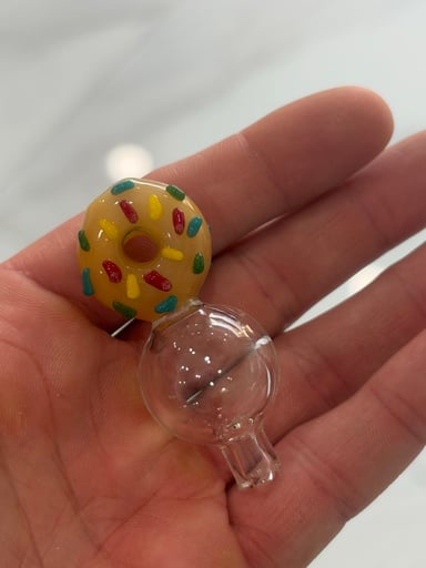 Preview pic of Donut bubble cap brown