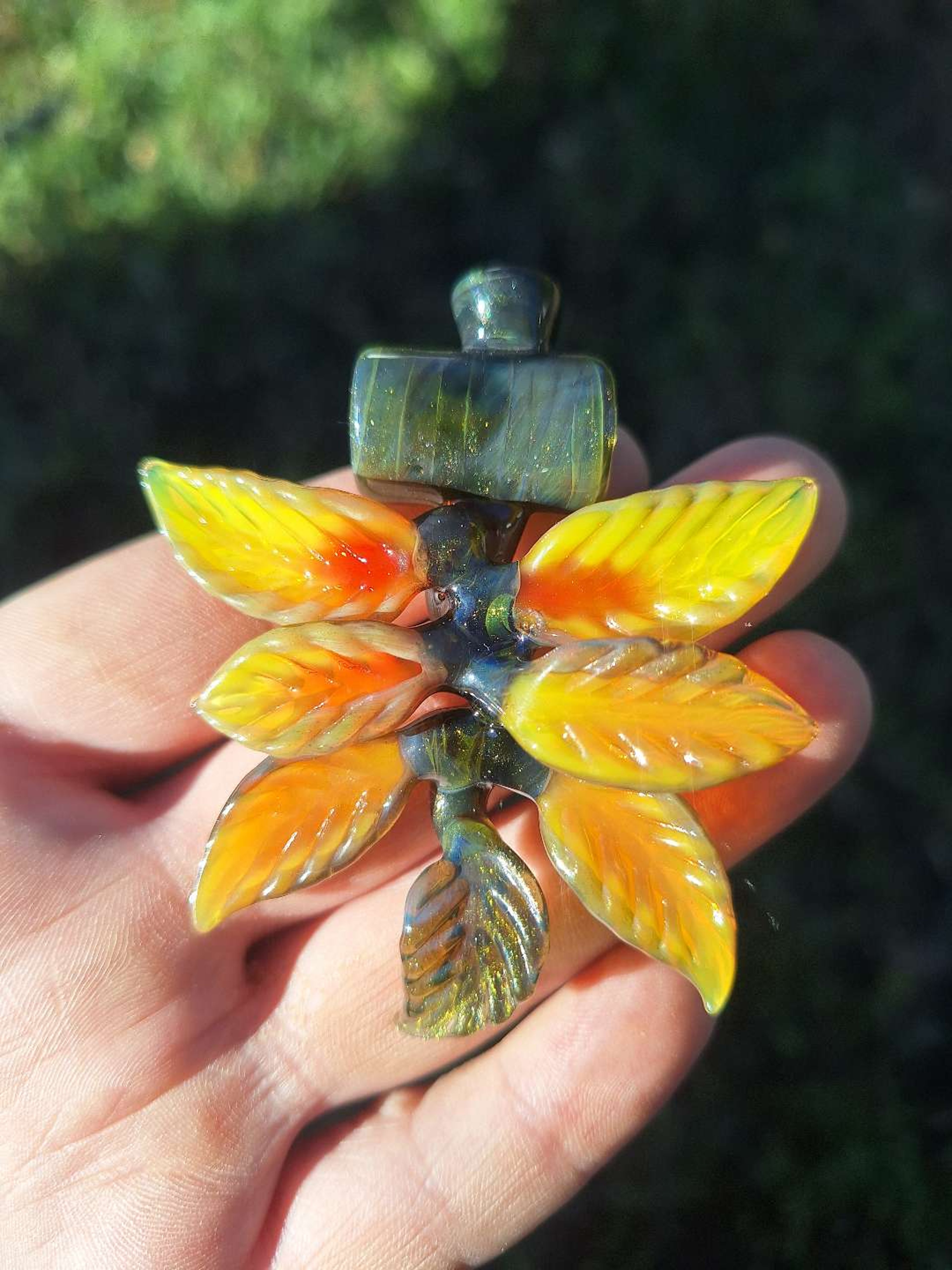 Autumn leaves pendant image 0
