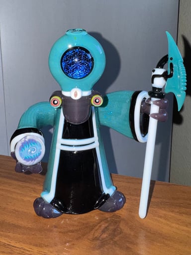 Preview pic of Mongrel Full Size E.T. 10mm (2022) functional rig w/ 2x matching staffs & case