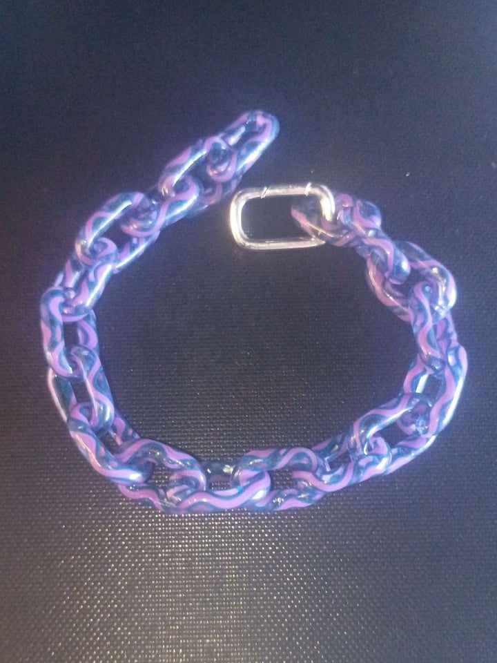 Purple/blue wigwag m... | Shop Chain Gang Glass on GlassPass