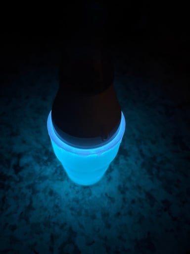 Preview pic of Dripping Double Cup Style for Puffco Proxy Core (Glow & Texture Available)