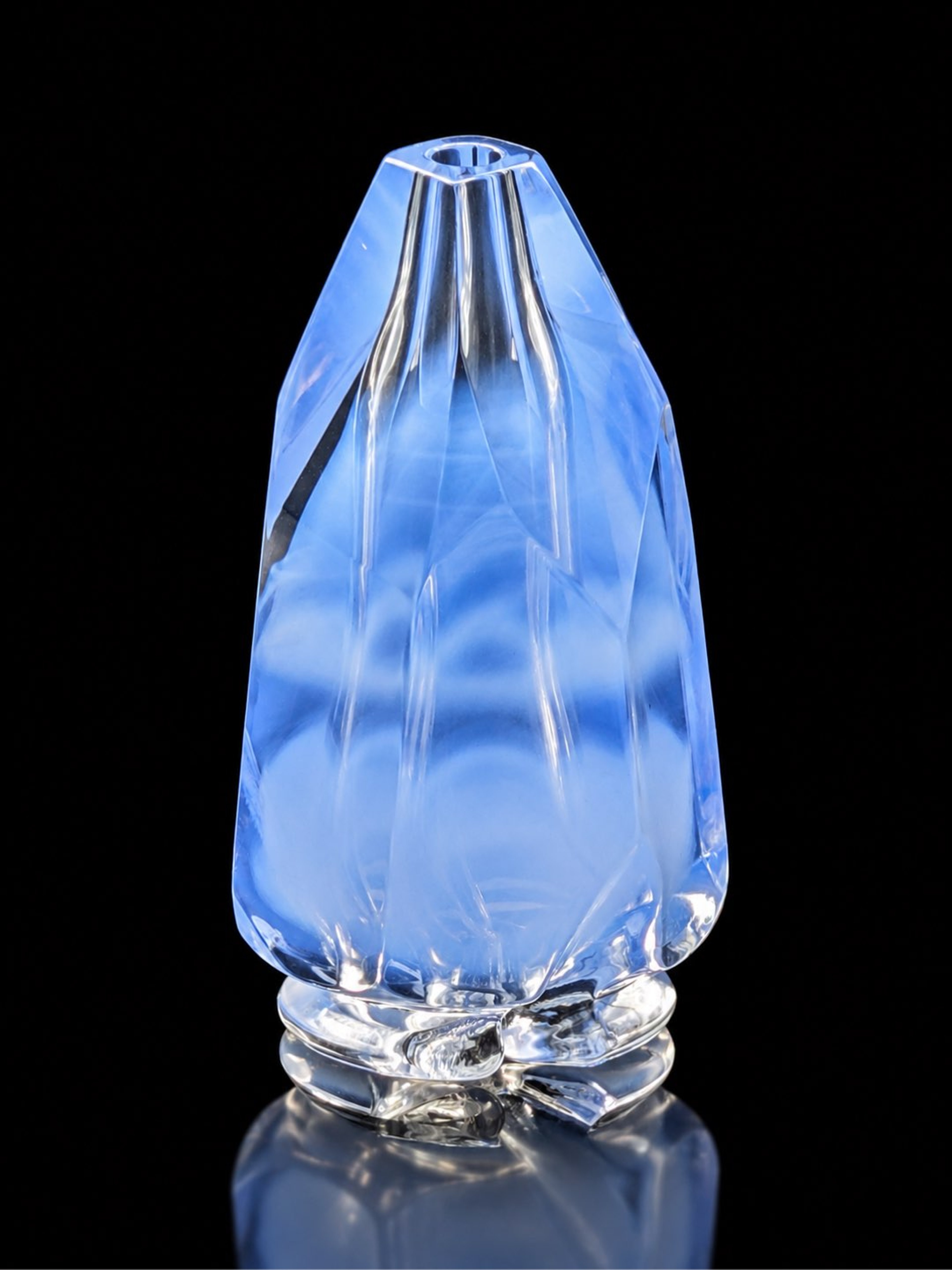 Preview pic of NORTHERN WATERS GLASS KYBER CRYSTAL ETHER FADE PUFFCO PIVOT TOP