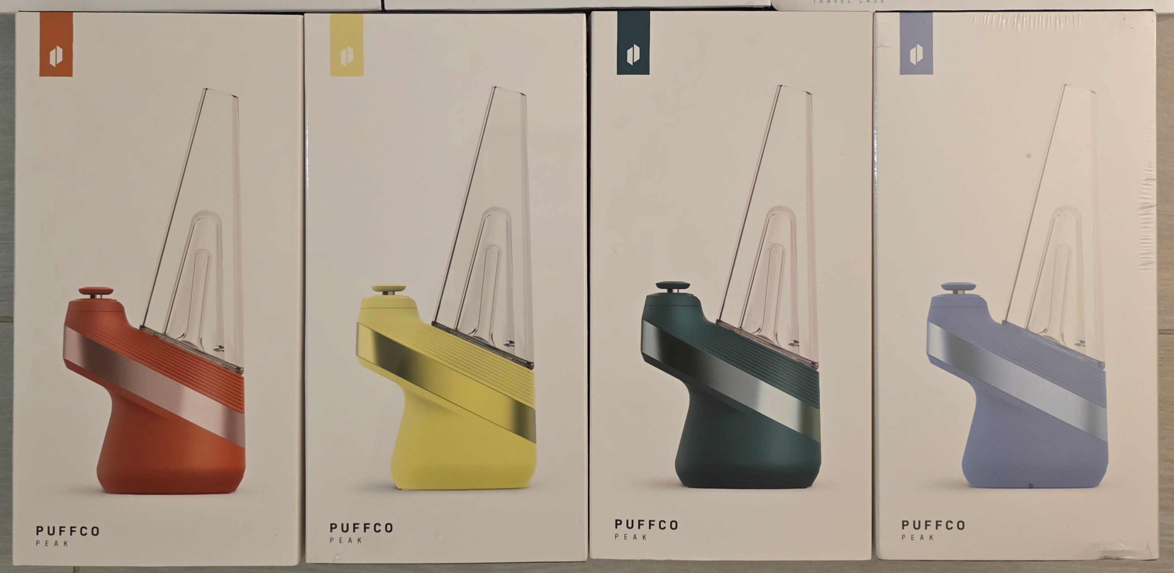 Preview pic of BRAND NEW puffco. Peak , colors: zest/yellow, orange, green, blue