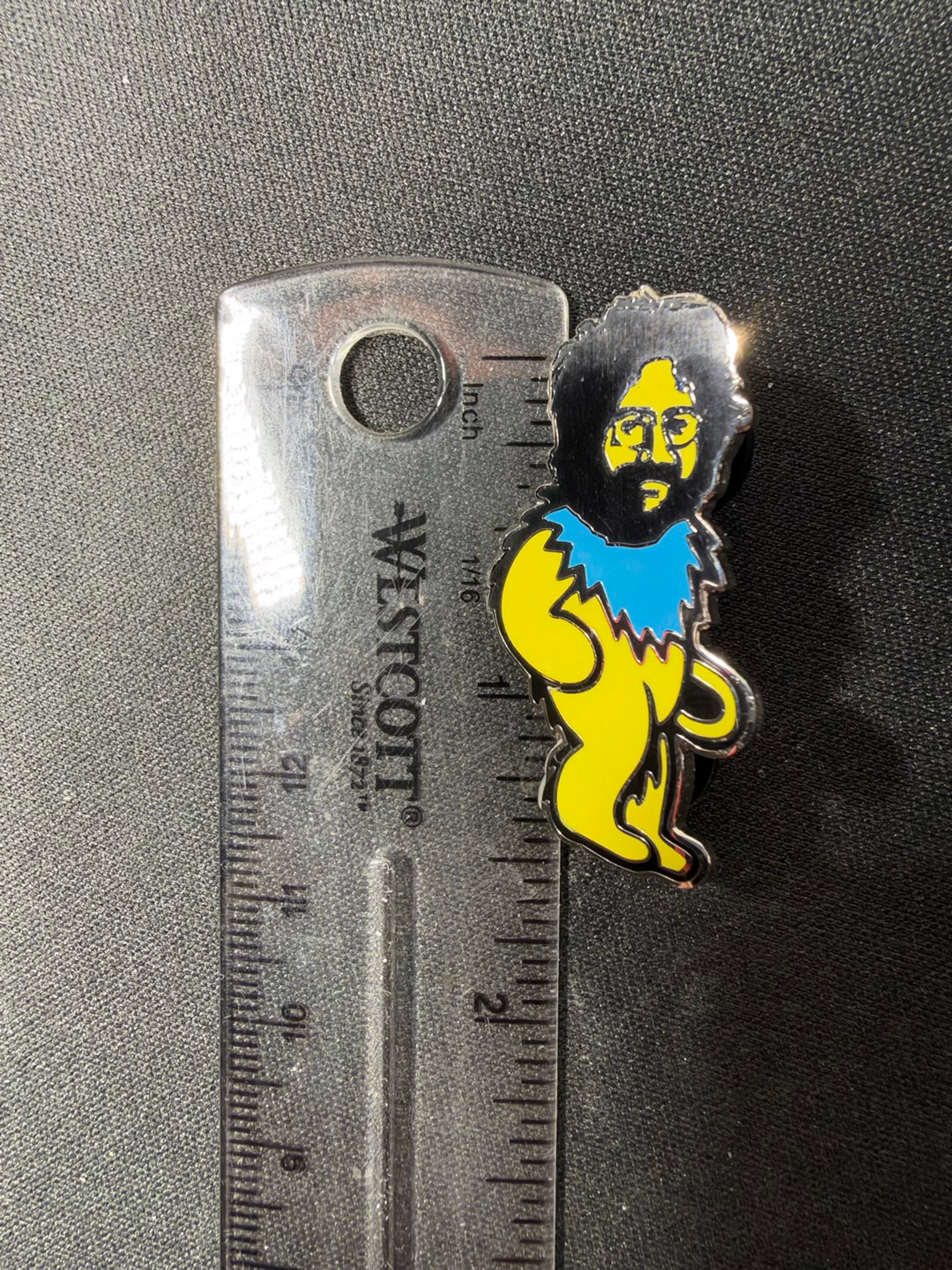 Jerry Garcia dead bear pin image 0