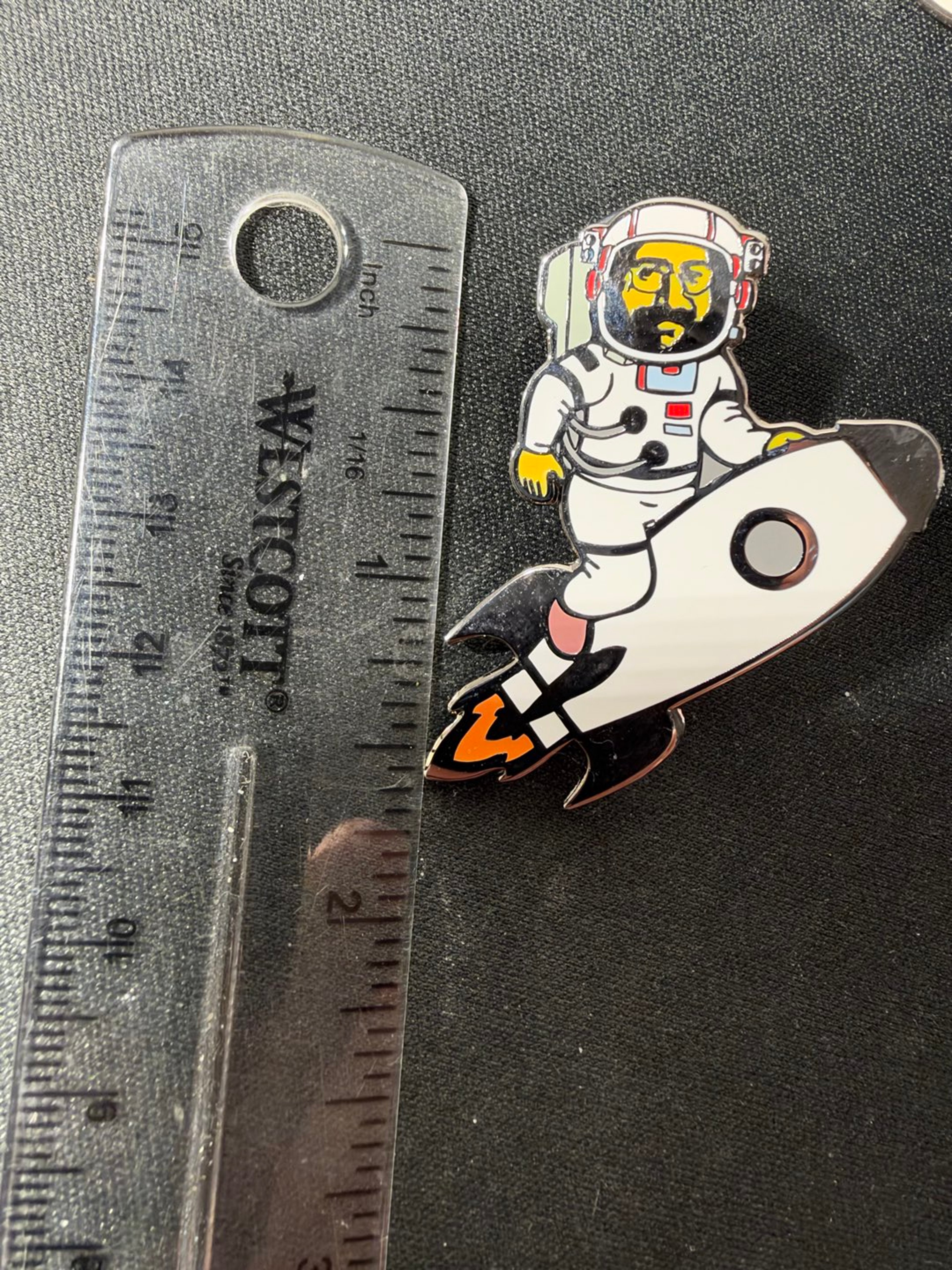 Jerry Garcia rocket pin image 0