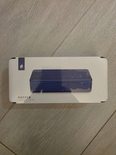 Preview pic of Puffco travel case, Blue, Sealed box