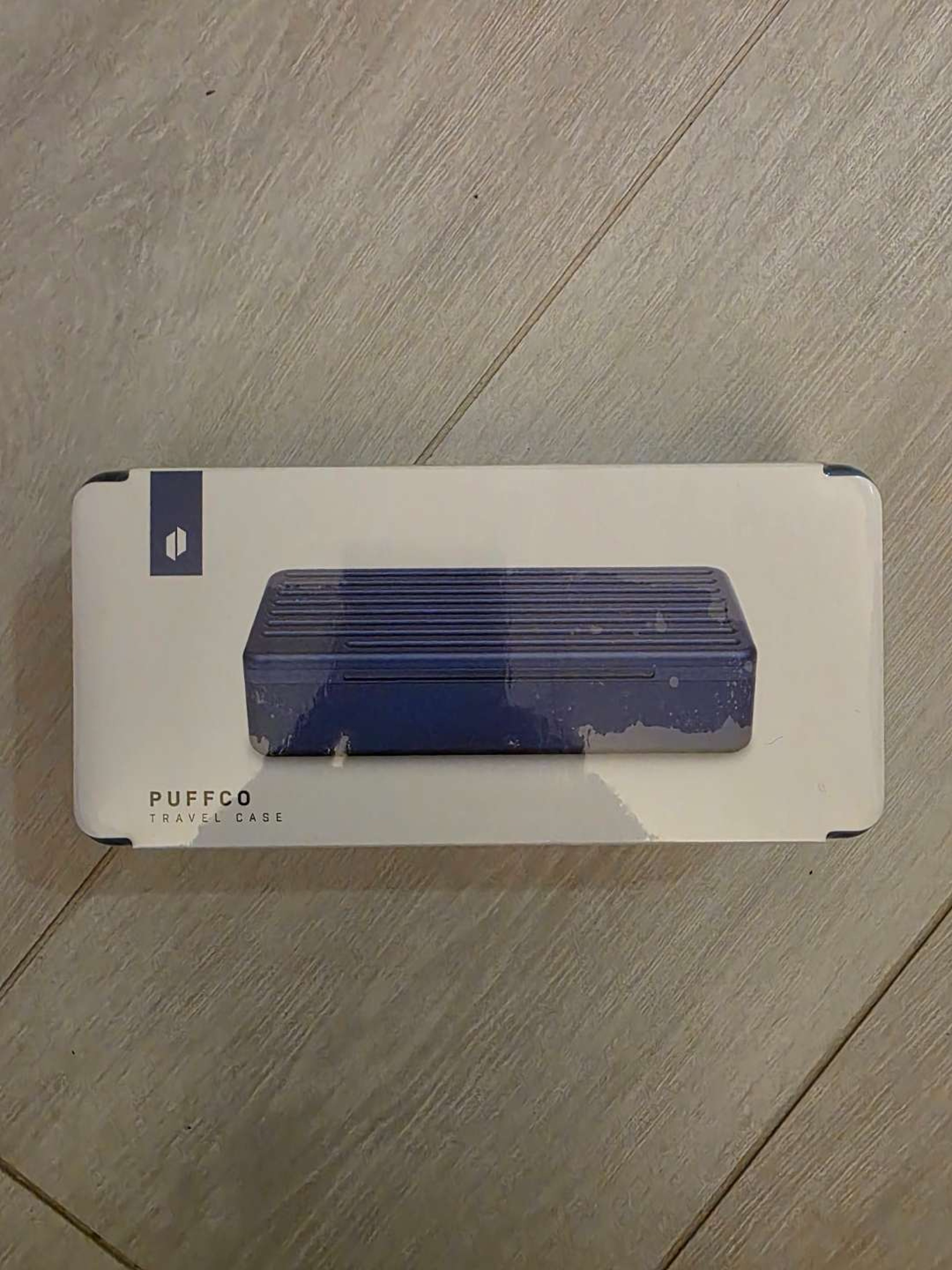 Puffco travel case, Blue, Sealed box image 0