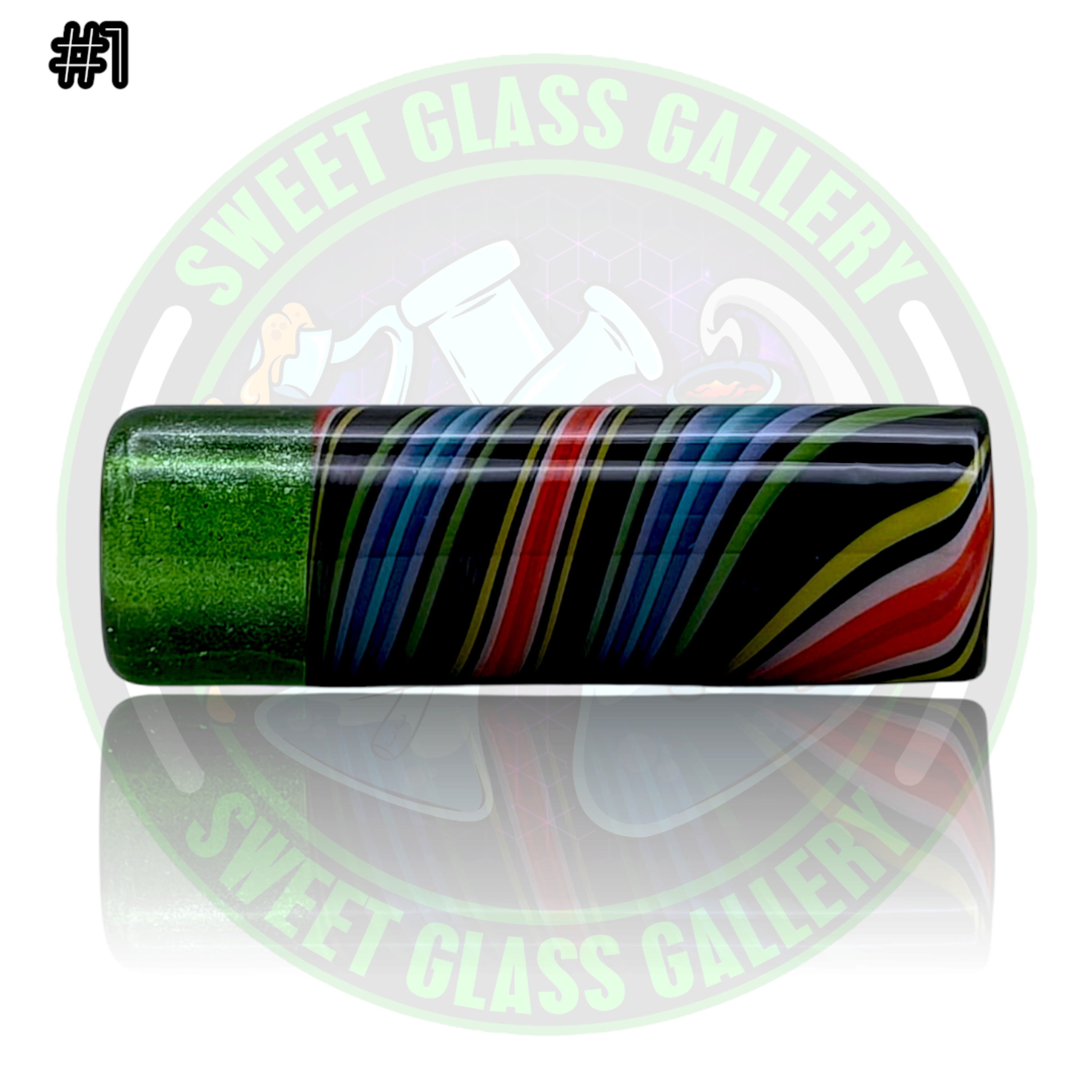 Preview pic of Nes Glass - Glass Tip #1 - Joint/Blunt Tip