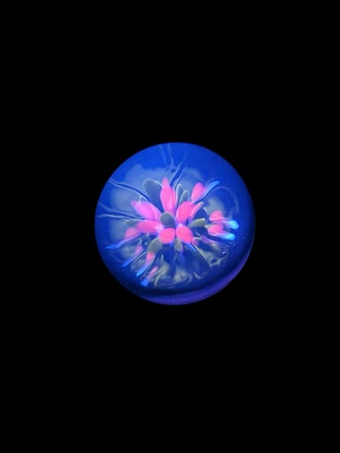 Preview pic of MarvinsGlass Large Implosion Marble 🔮