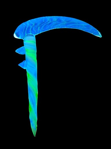 Preview pic of MarvinsGlass Signature UV Scythe! 🗡️