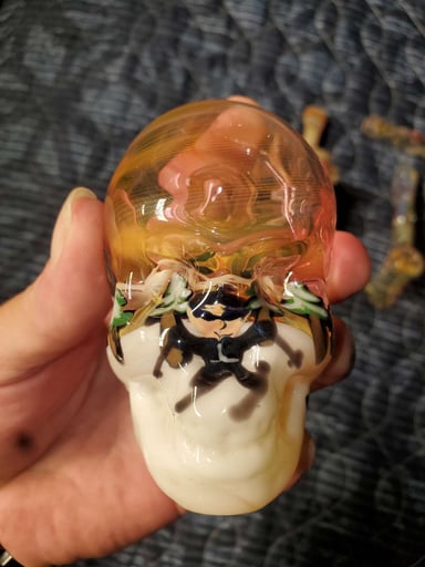 Preview pic of Bob Badtram Skull Scene Pipe