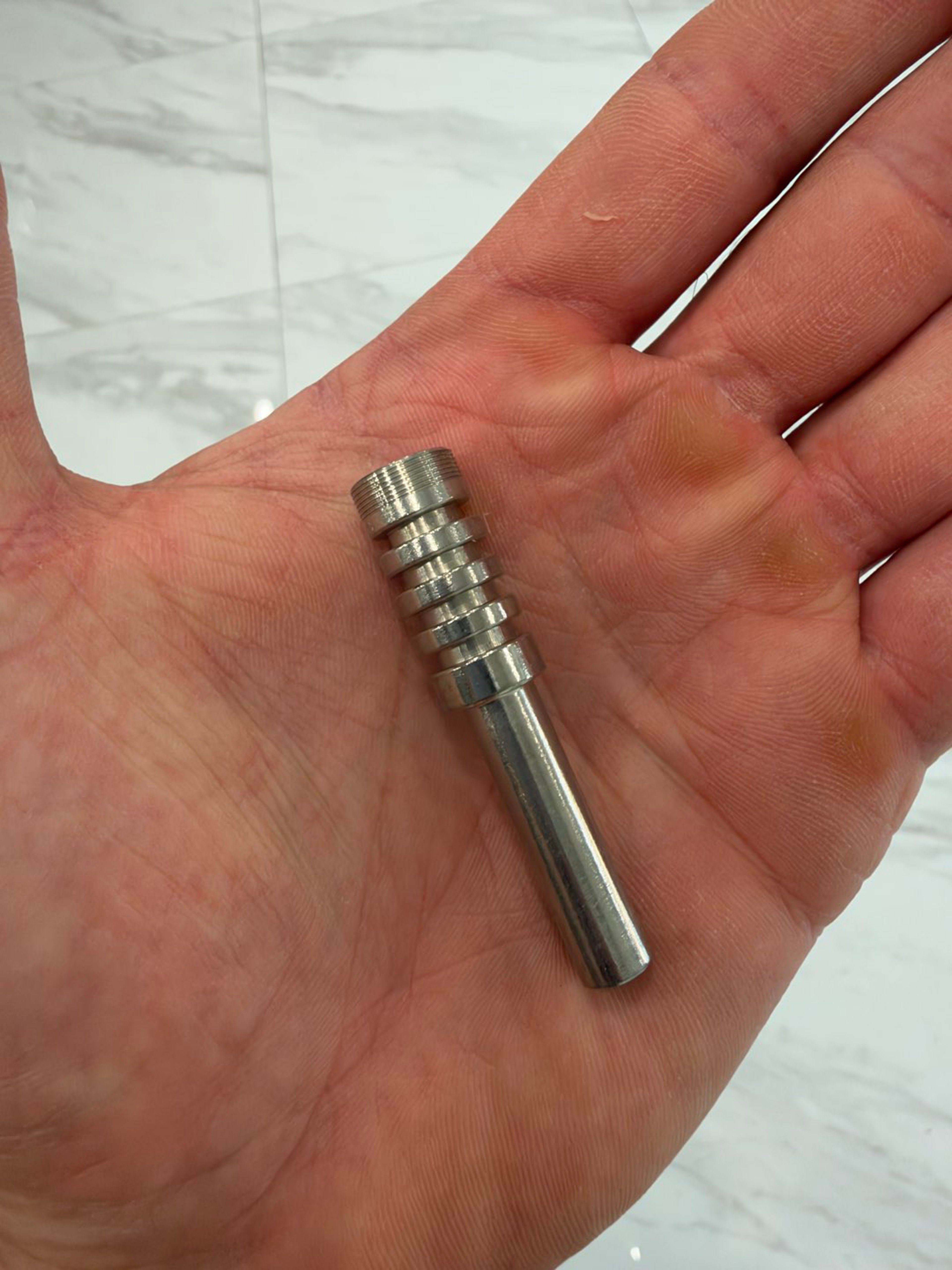 Nectar collector screw in titanium tip image 0