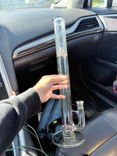 Preview pic of Kenta kito amber purple double inline straight tube.