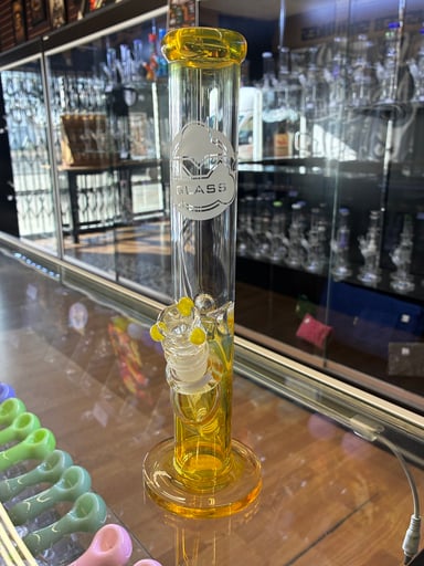 Preview pic of 10” HVY Glass Fumed Straight Tube