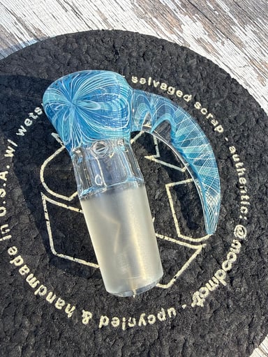 Preview pic of Sovereignty Glass Steve Slide Blue Retti