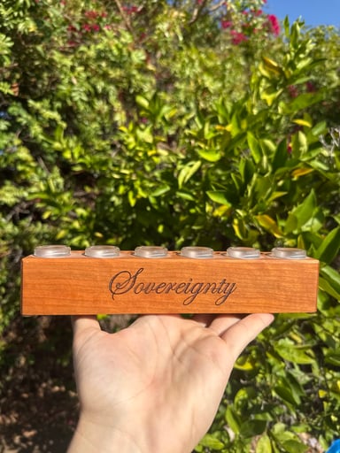 Preview pic of Sovereignty Glass 6 Hole Slide Stand