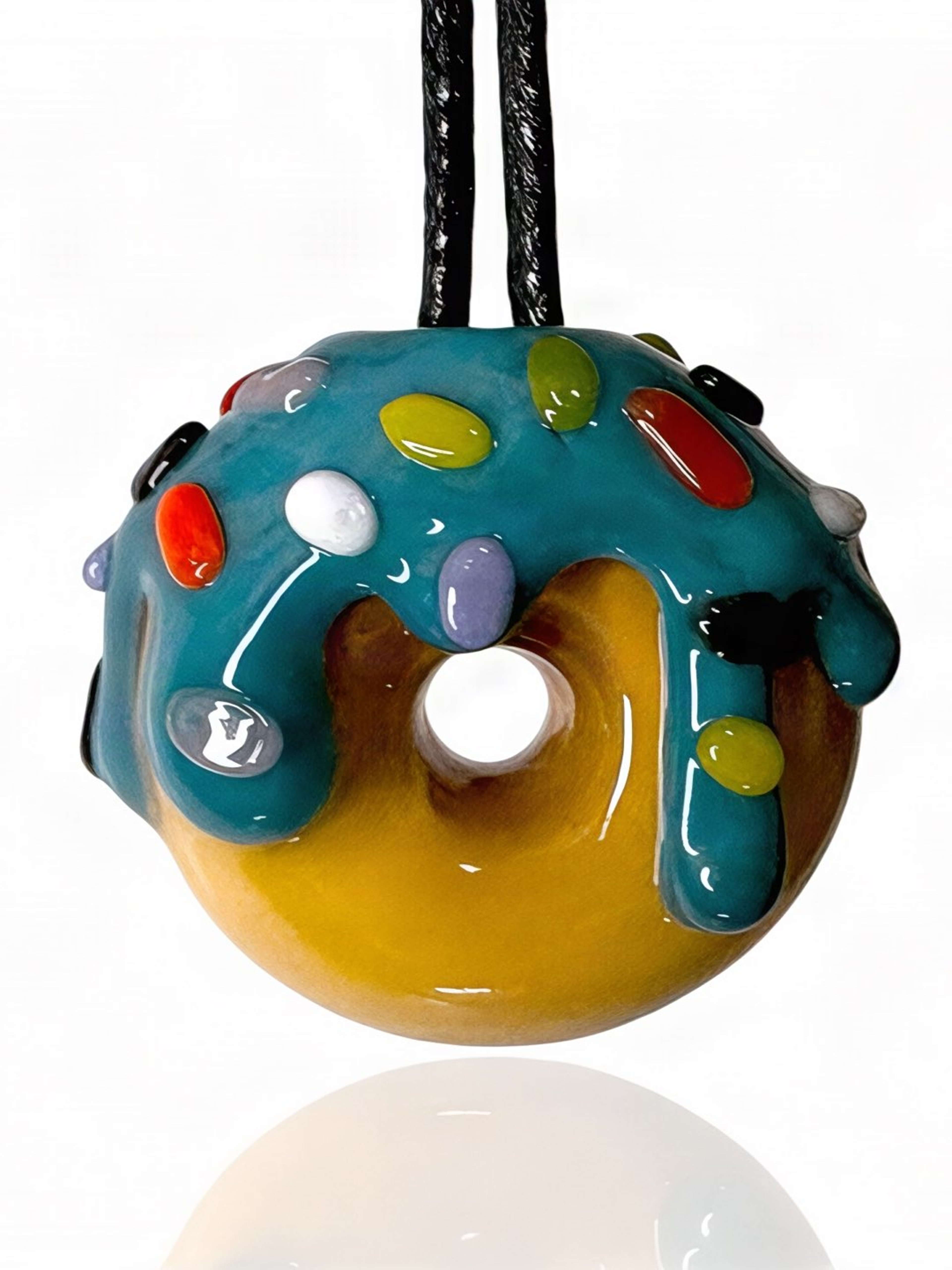 Preview pic of KGB Glass Donut Pendant