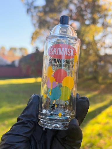 Preview pic of Ski mask glass spray paint can puffco peak attachment