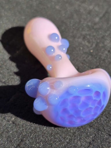 Preview pic of Pink X Blue Honeycomb Pipe