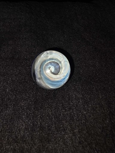 Preview pic of Silver Fume Vortex Marble