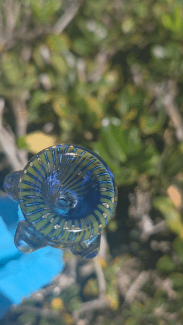 Preview pic of • Silver and Gold Bubble Trap 14mm Slide Bowl