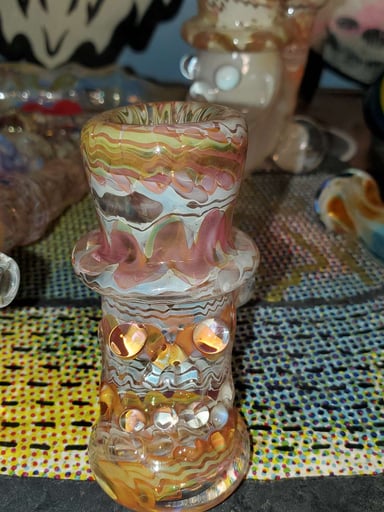 Preview pic of Bob Badtram Heavy Gold/Silver Fume TopHat Hammer