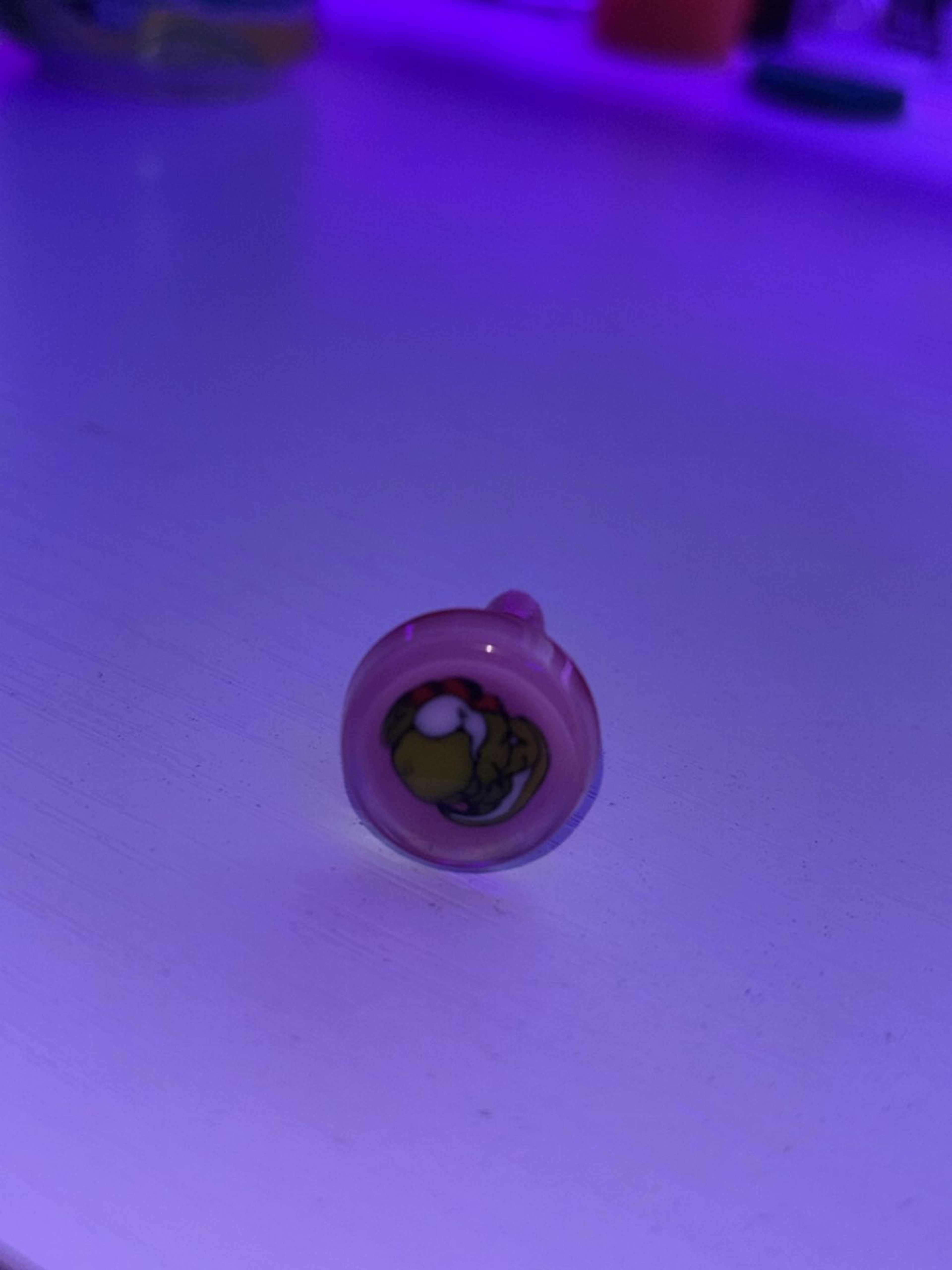 Preview pic of BTGB Yoshi pink Millie puffco peak pro joystick