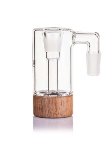 Preview pic of MJ Arsenal Alpine Ash Catcher - 14mm - 45° or 90° - Walnut or Beechwood - Brand New