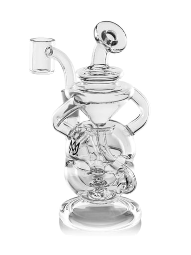 Preview pic of MJ Arsenal Infinity Mini Dab Rig - Clear - Brand New